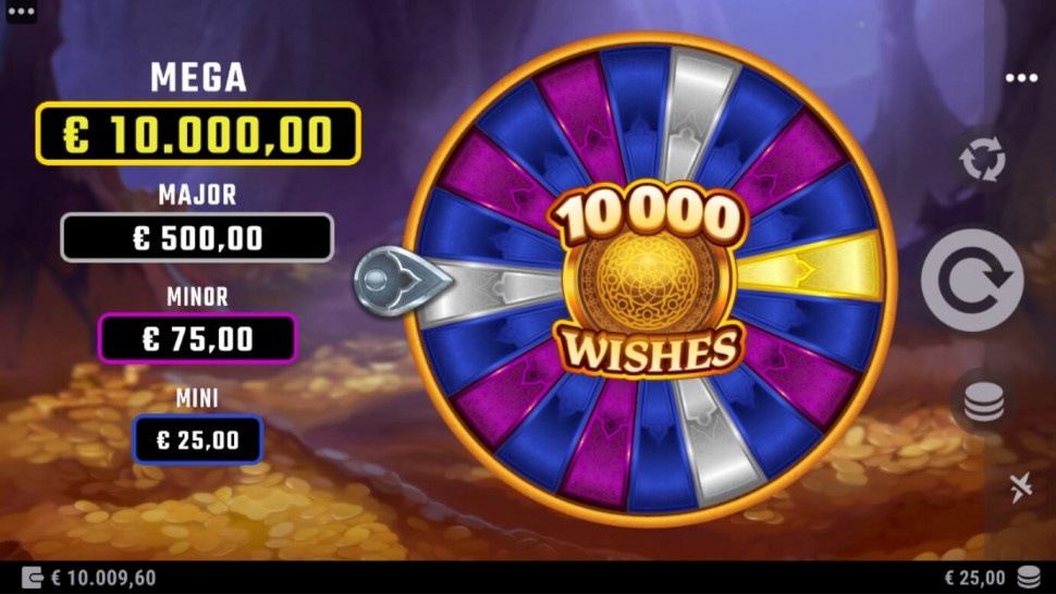 10,000 Wishes slot Logo Barbados Bingo