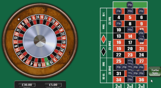 20p Roulette Bingo Casino