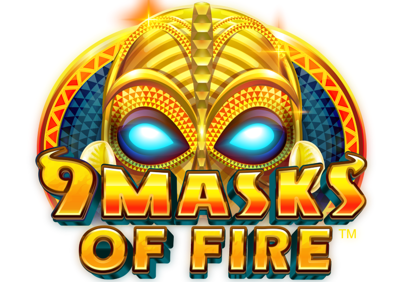 9 Masks of Fire slot game logo