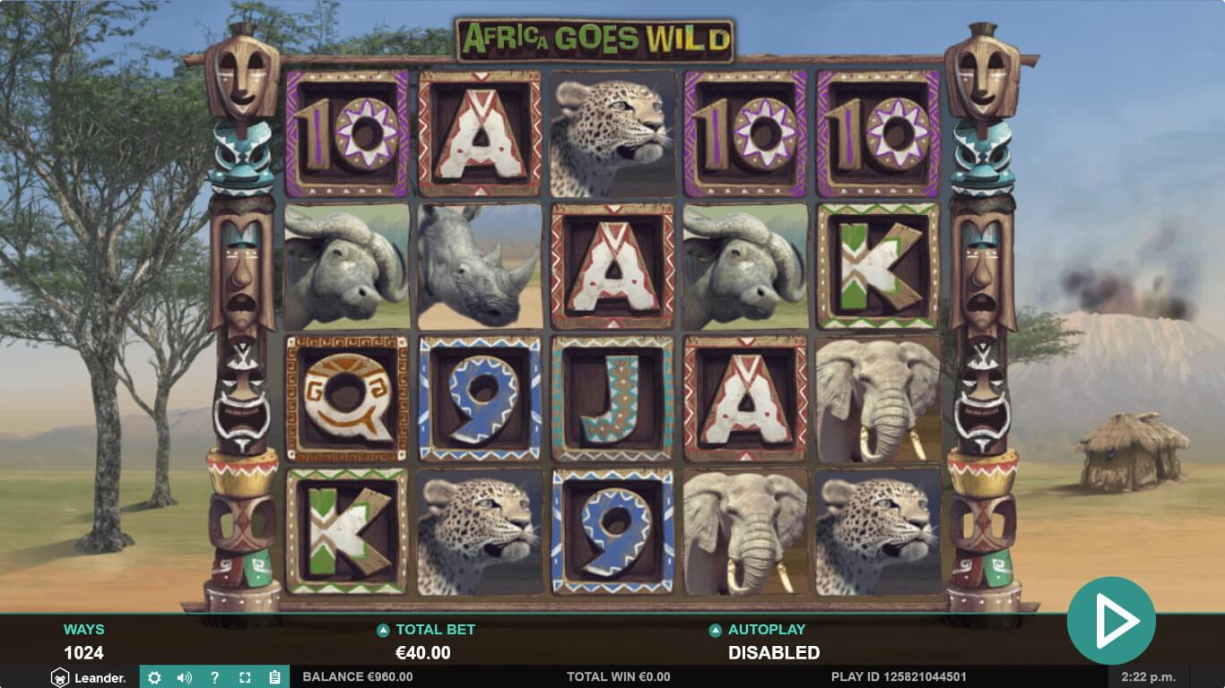 Africa Goes Wild Slot Bonus