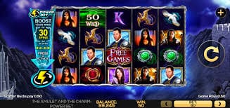 Amulet and the Charm Power Bet Slot Gameplay