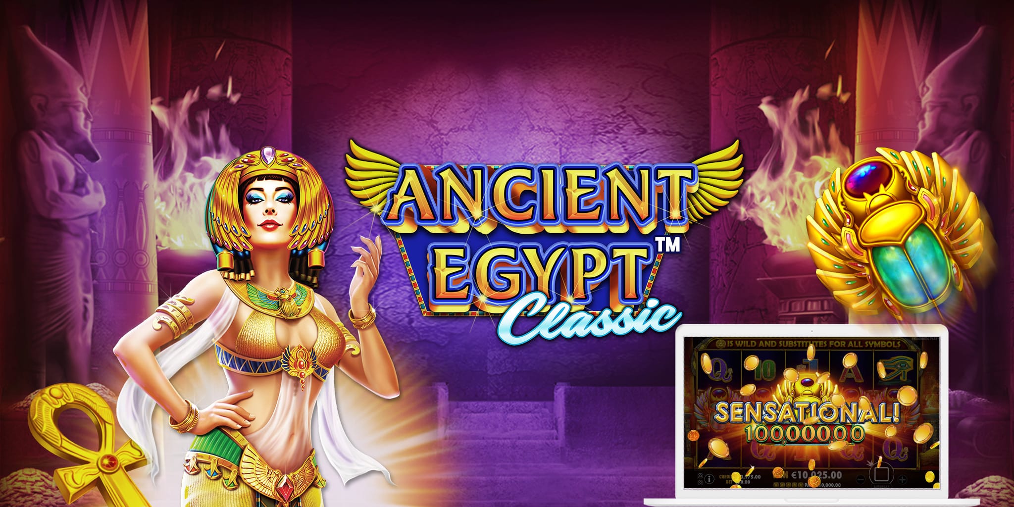 Ancient Egypt Slot - Play Online Bingo - Barbados Bingo