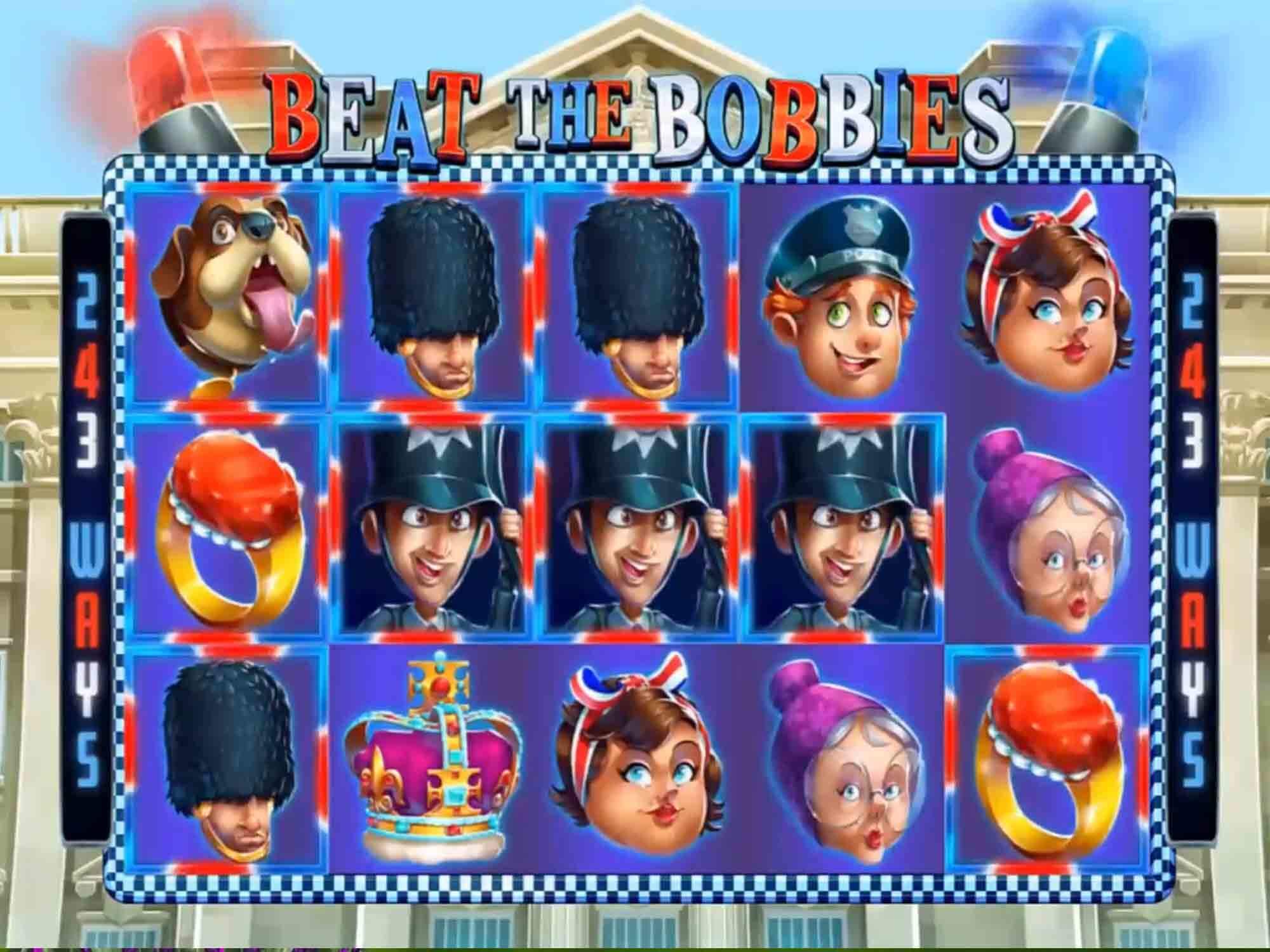 Beat the Bobbies Slot Gameplay