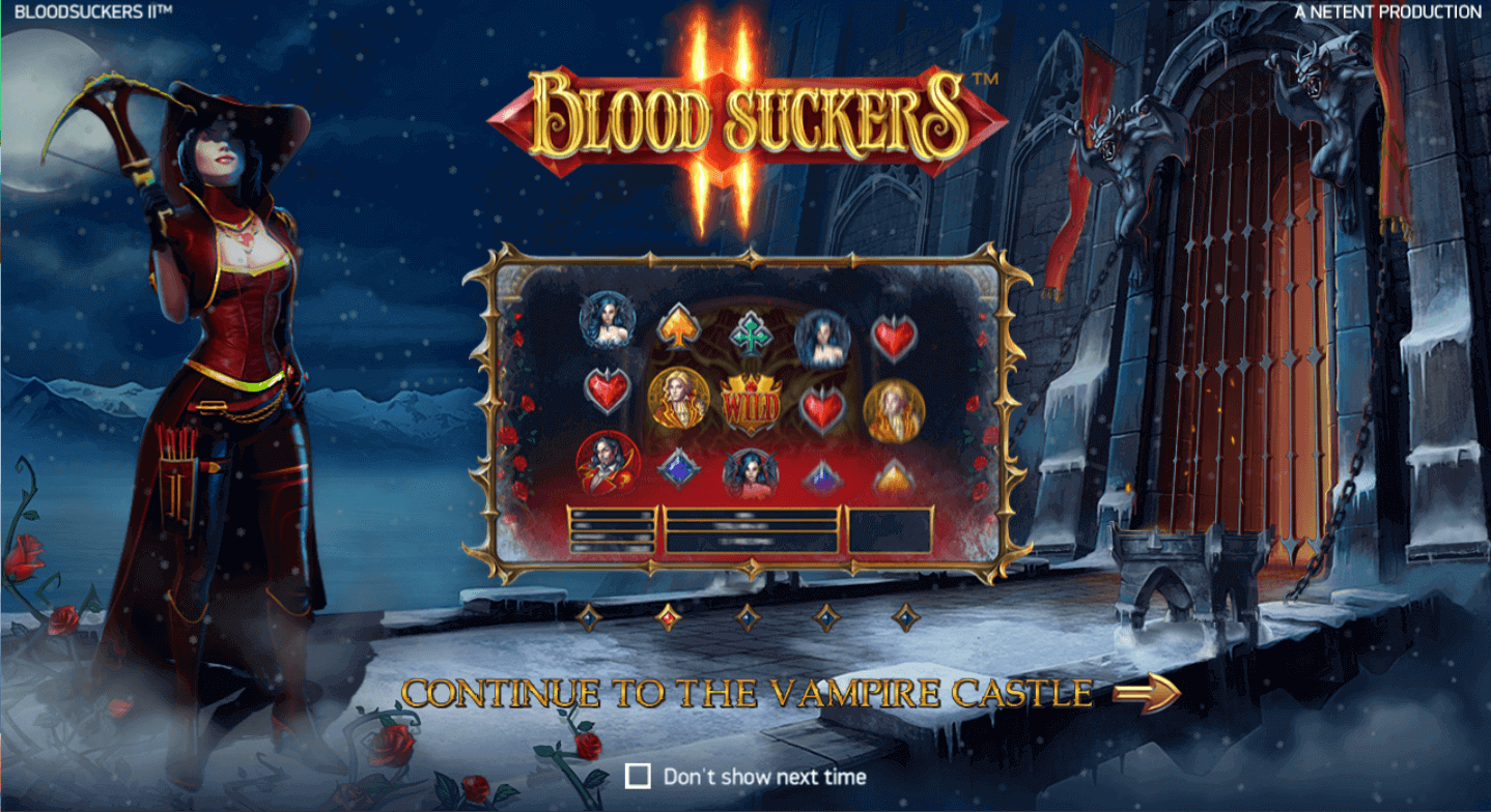 Blood Suckers II Slot Bonus