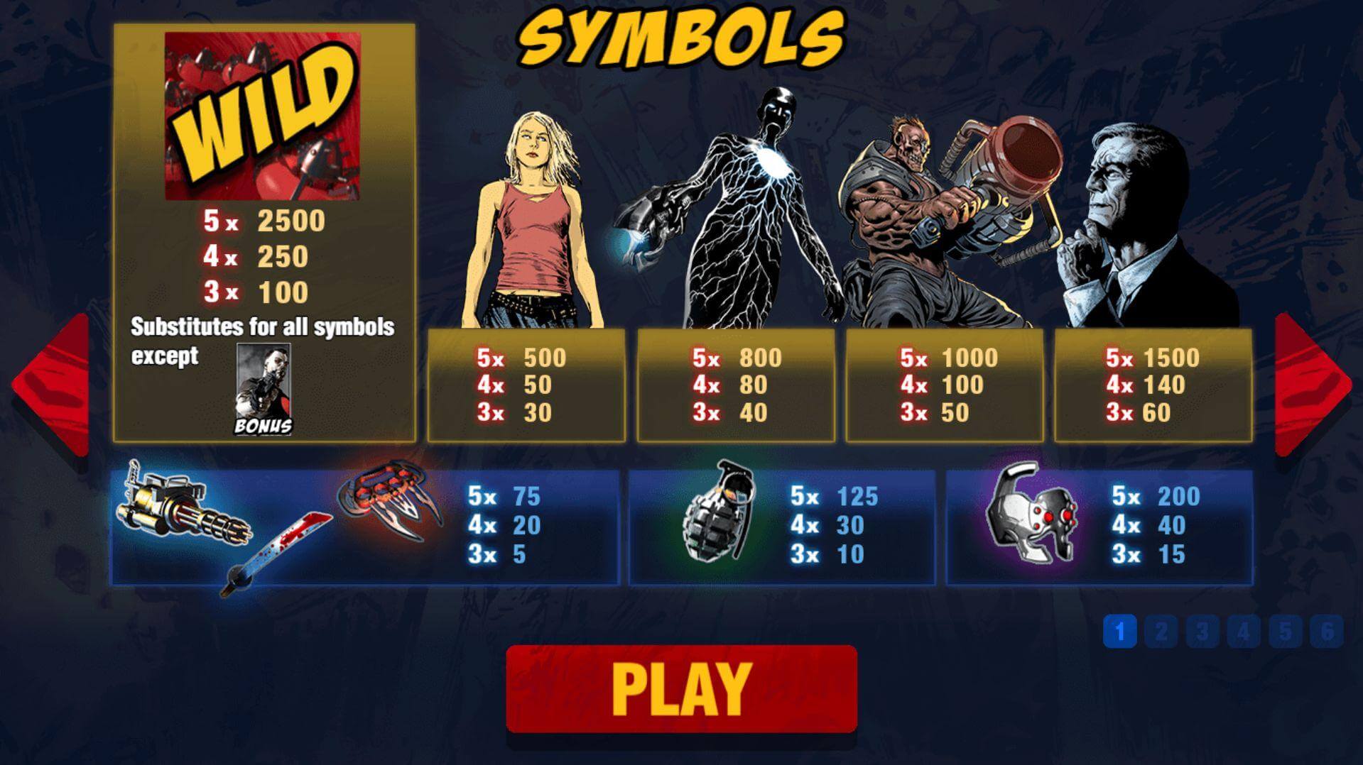 Bloodshot Slot Bonus