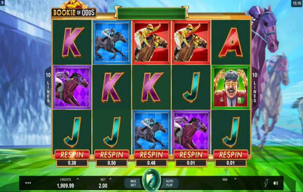 Bookie of Odds Slot Gameplay
