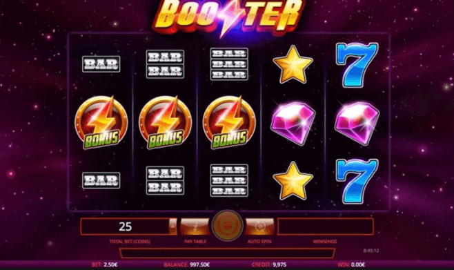 Booster Slot Gameplay