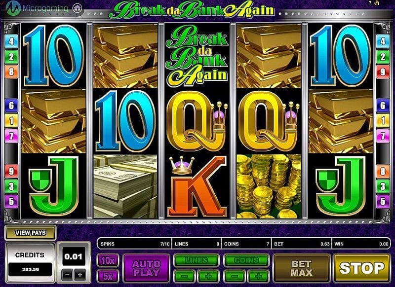 Break Da Bank Again Slot Bonus