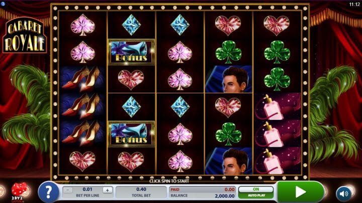 Cabaret Royale Slot Bonus