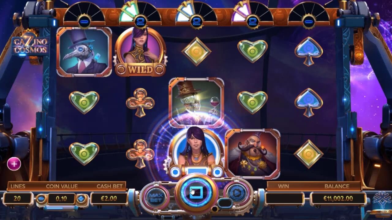 Cazino Cosmos Slot Gameplay