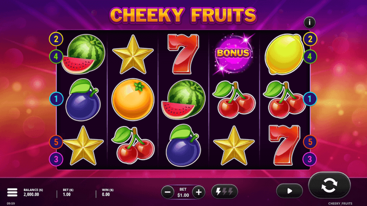 Cheeky Fruits Slot Bonus