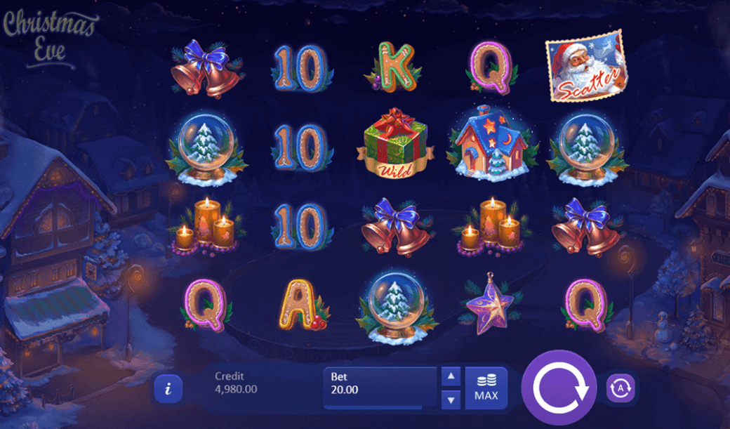 Christmas Eve Slot Gameplay