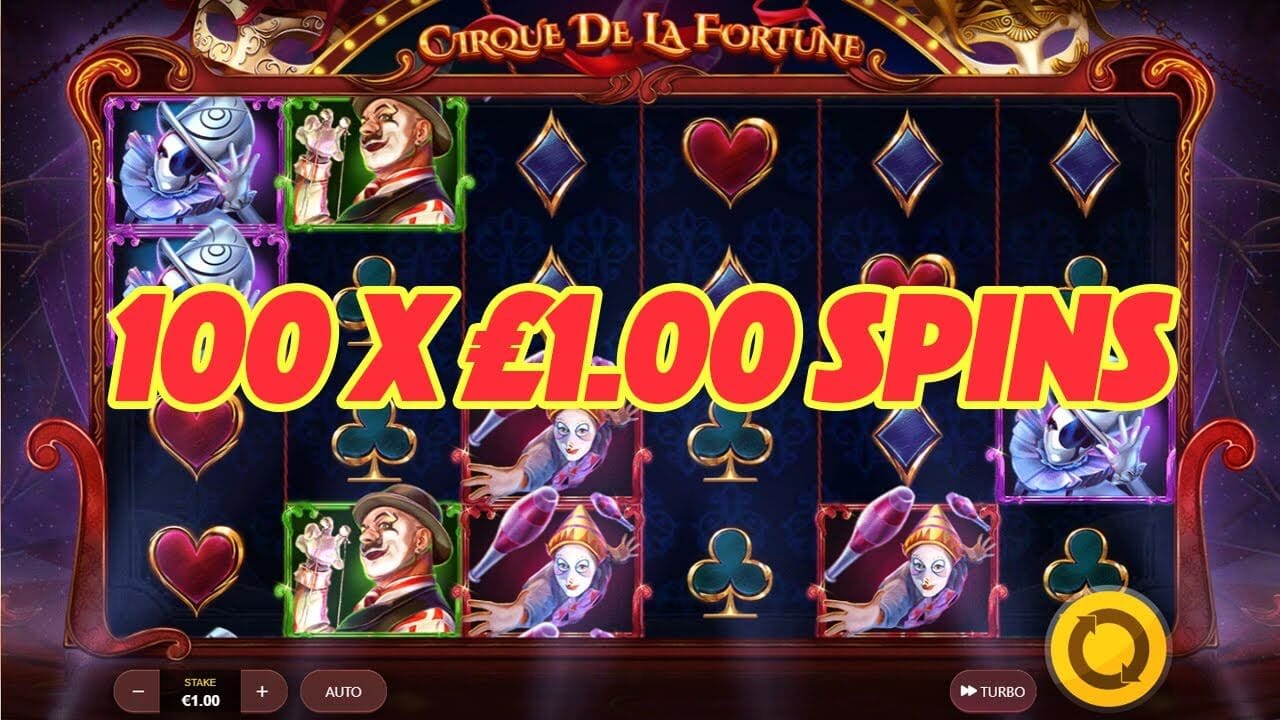Cirque de la Fortune Slot Gameplay