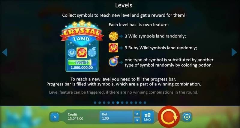 Crystal Land Slot Bonus