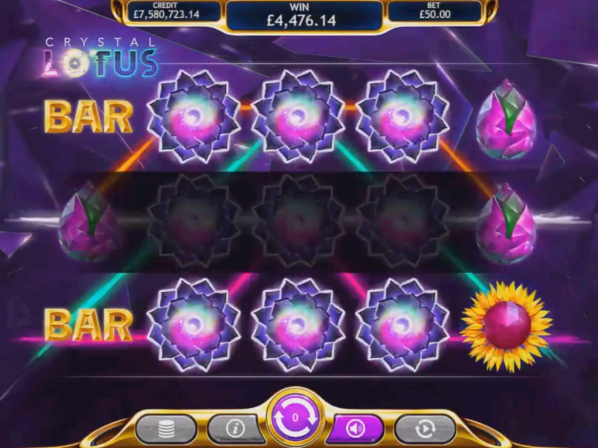 Crystal Lotus Slot Bonus