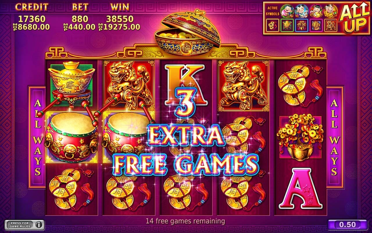 Slot Machines Asian Fortunes Existing Remaining free money bonus