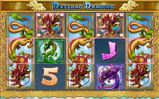 Dazzling Dragons Slot Bonus