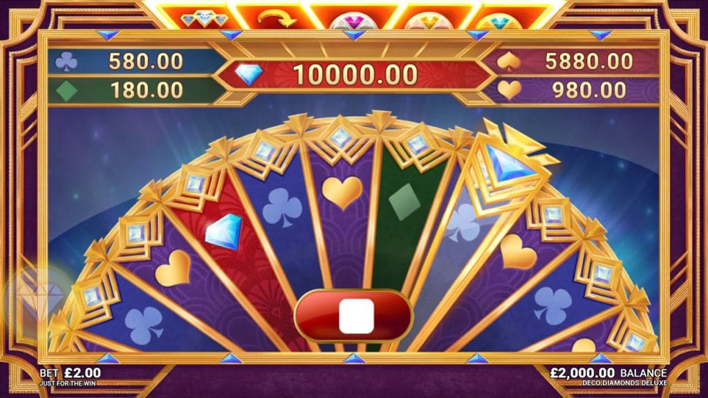 Deco Diamonds Deluxe Slot Bonus