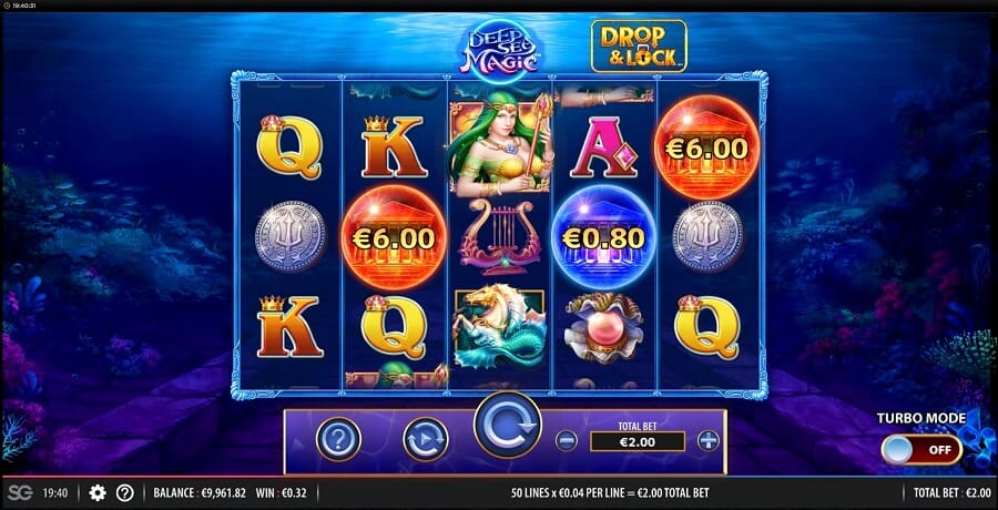 Deep Sea Magic Slot Bonus