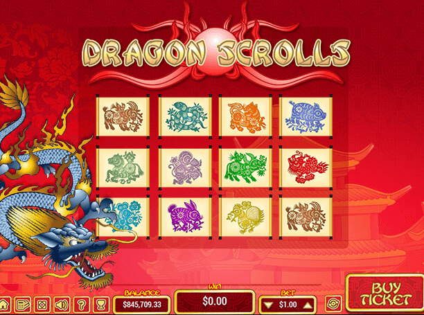 Dragon Scrolls Slot Gameplay