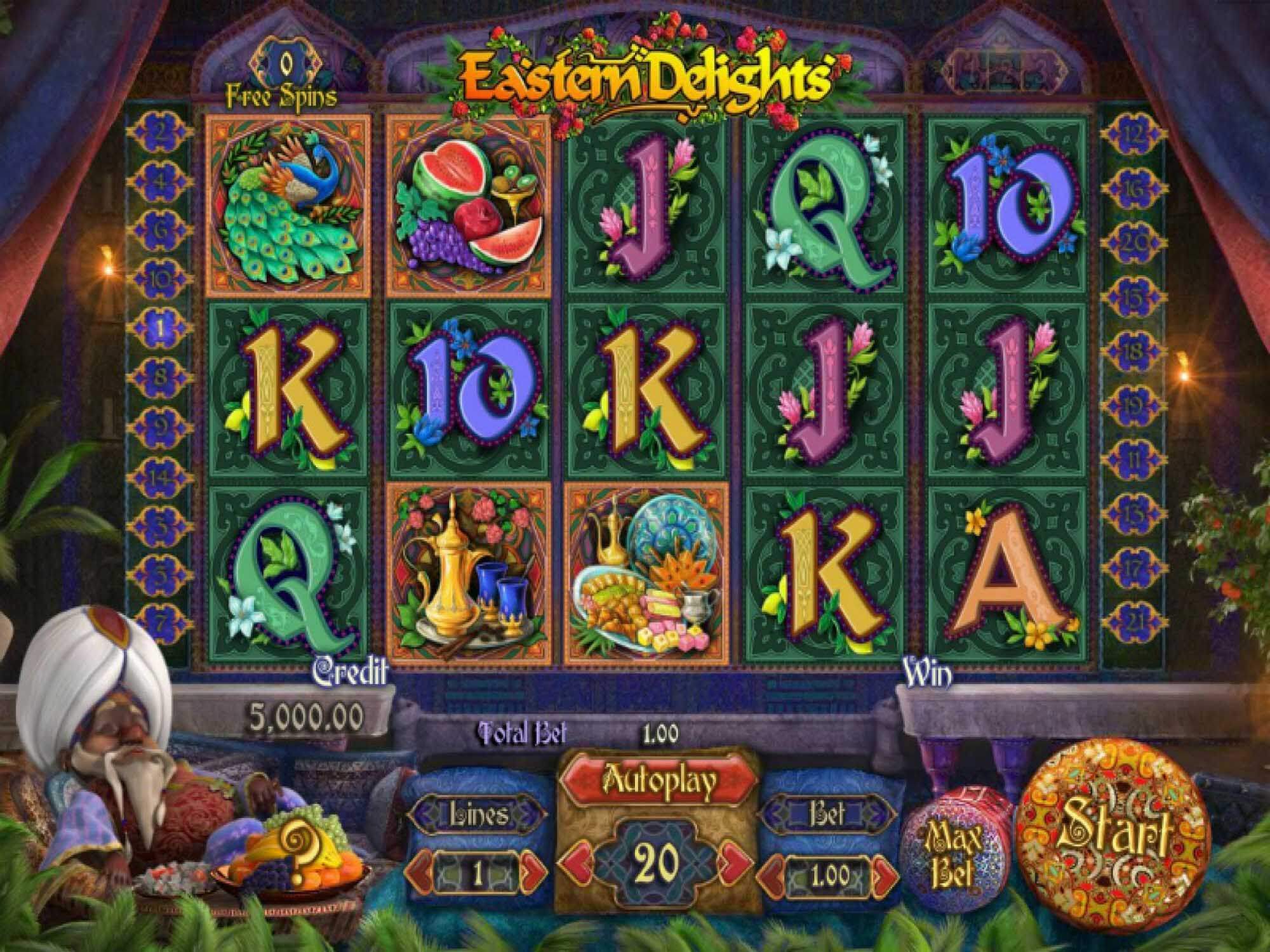 Eastern Delights Slot Gameplay