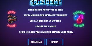 Epic Gems Slot Bonus