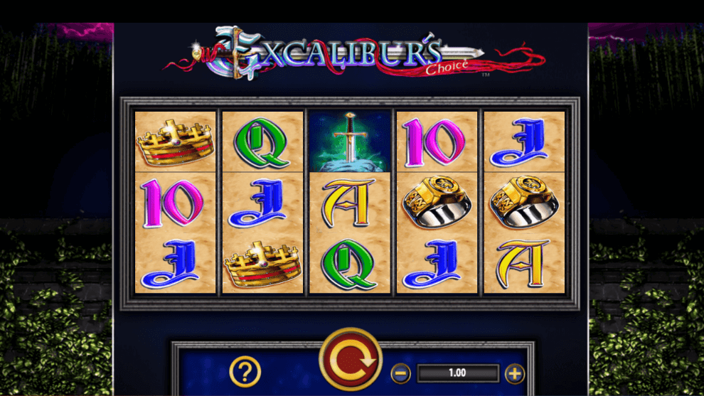 Excalibur's Choice Slot Gameplay