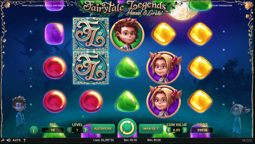 Fairytale Legends Hansel and Gretel Slot Gameplay