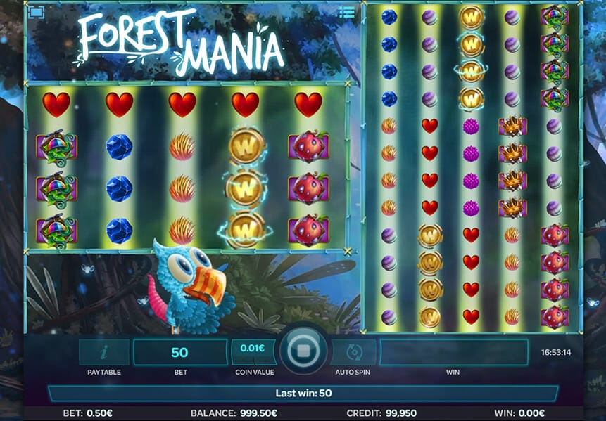 Forest Mania Slot Gameplay