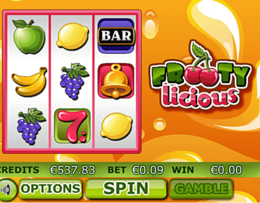 Frooty Licious Slot Gameplay