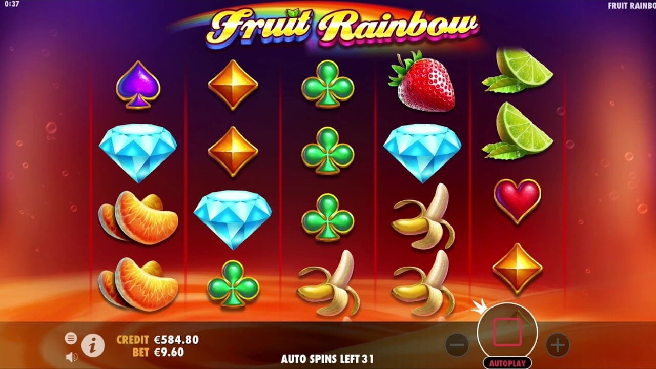 Fruit Rainbow Slot Gameplay