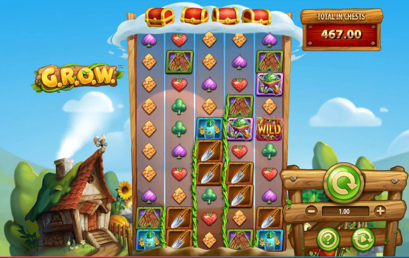 GROW Slot Gameplay