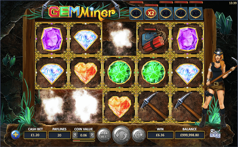 Gem Miner Slot Bonus