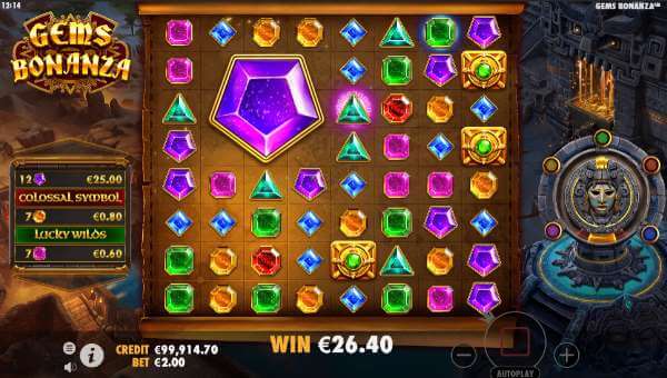 Gems Bonanza Slot Bonus