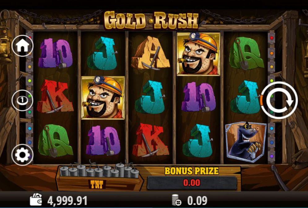 Gold Rush Slot Gameplay - Playson