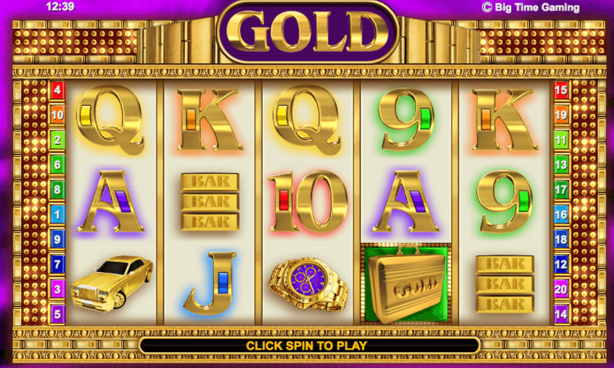 Gold Slot Gameplay