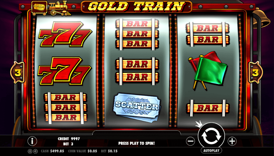 Gold Train Slot Gameplay