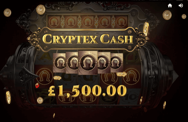 Golden Cryptex Slot Bonus