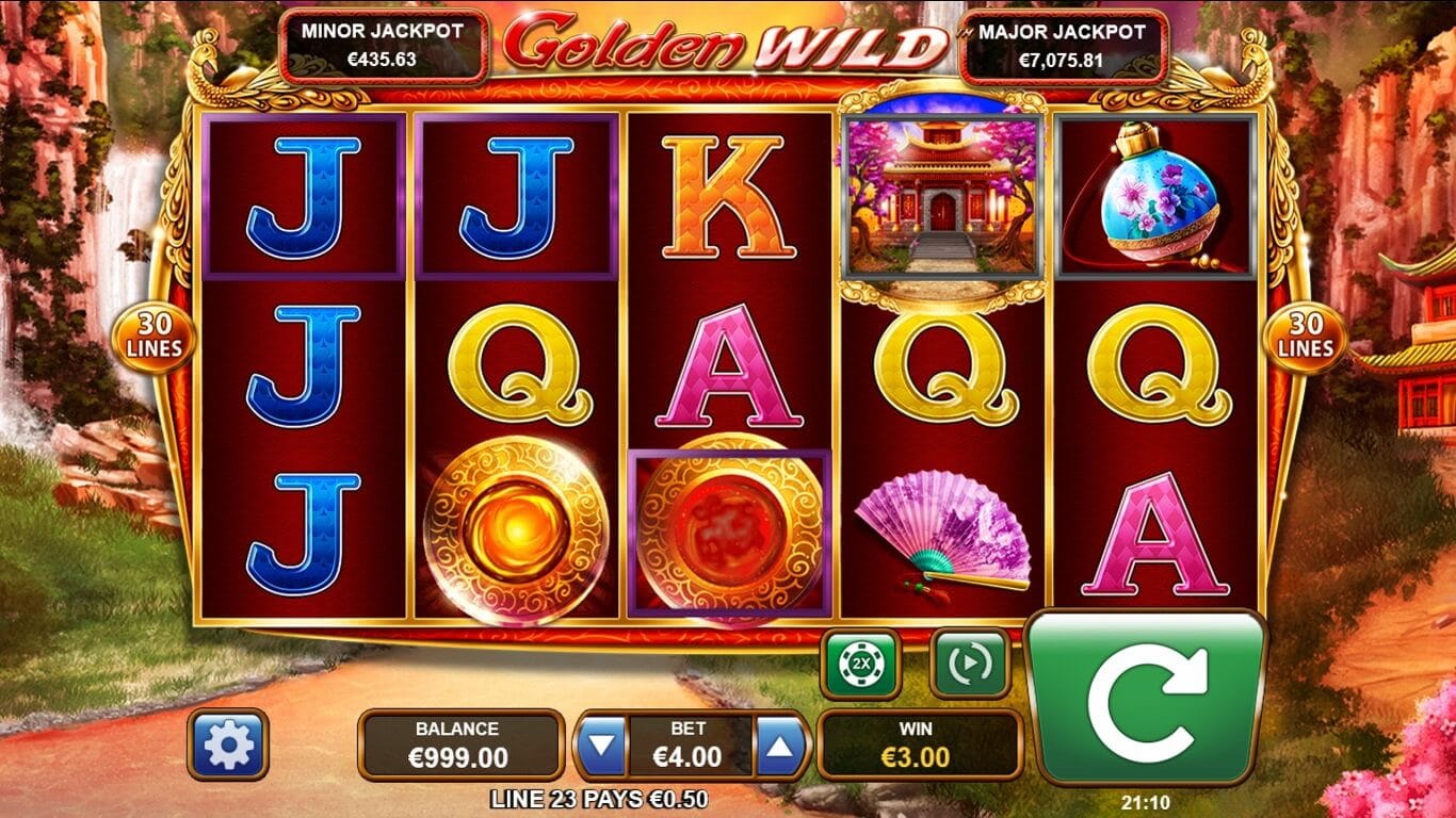 Golden Wild Slot Gameplay