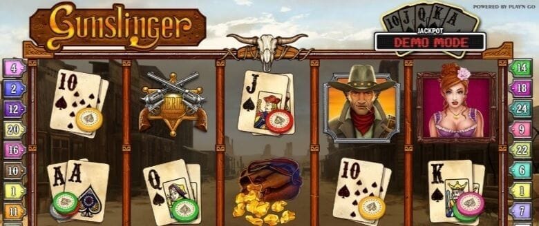 Gunslinger Slot Gameplay