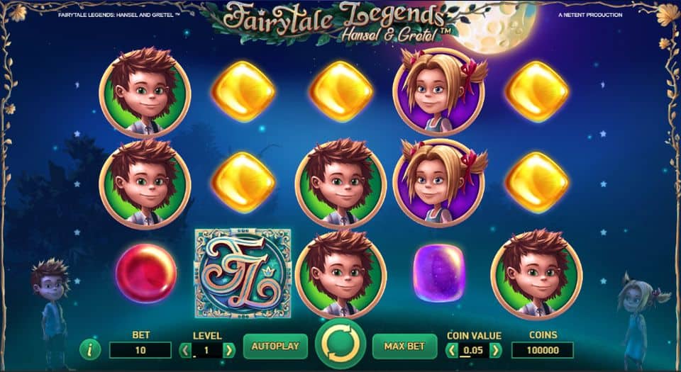 Hansel and Gretel Slot Gameplay