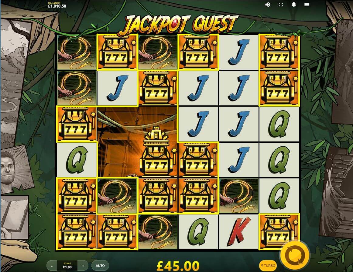 Jackpot Quest Slot Gameplay