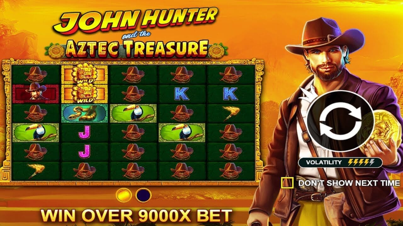 John Hunter and the Aztec Treasure Slot Bonus