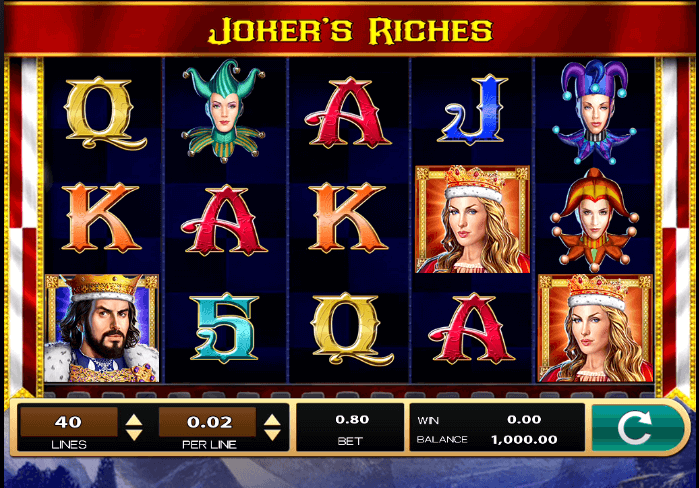 Joker’s Riches Slot Bonus