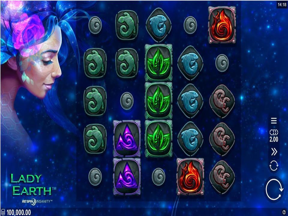 Lady Earth Slot Gameplay