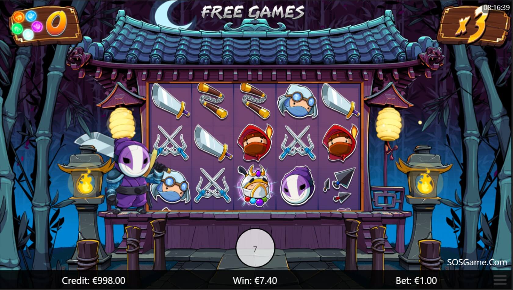 Legend of the 5 Ninjas Gameplay