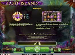 Lost Island Slot Bonus (NetEnt)
