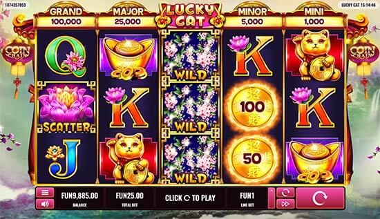 Lucky Cat Slot Bonus