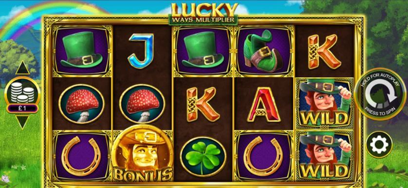 Lucky Ways Multiplier Slot Gameplay