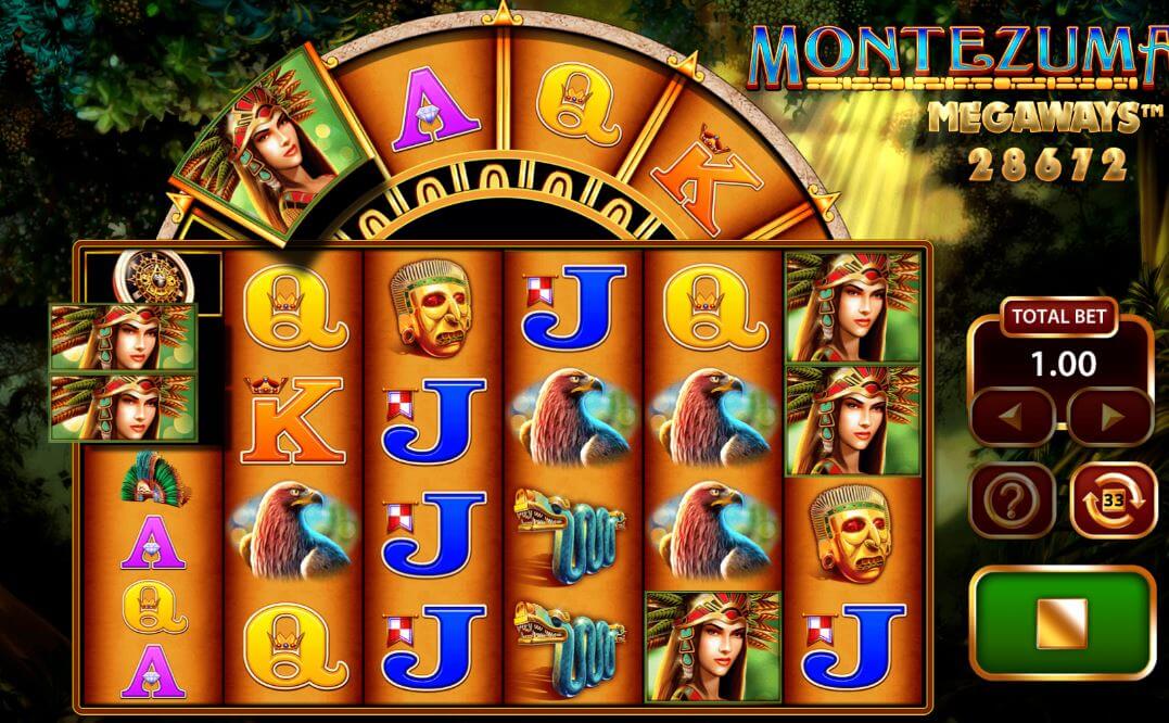 Montezuma Megaways Slot Gameplay